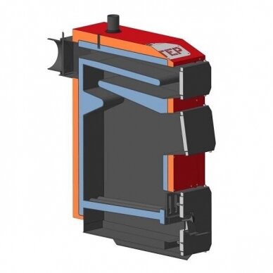Kieto kuro katilas NEUS-PRAKTIK 12kW 1