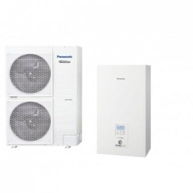 PANASONIC ŠILUMOS SIURBLYS ORAS-VANDUO 12kW WH-SXC12H9E8/WH-UX12HE8 T-CAP